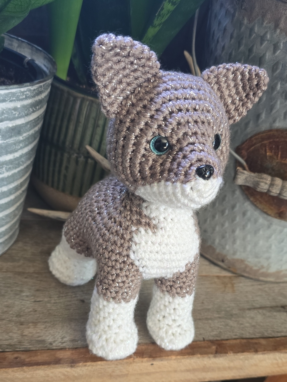 Wolf Crochet Plush
